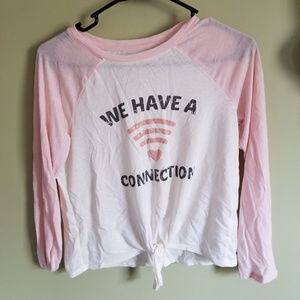 "We have a connection" graphic t